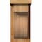 Ekena Millwork Del Monte Rough Sawn Corbel w/Backplate, Western Red Cedar, 6"W x 8"D x 12"H COR06X08X12DEL01RWR - alternate 3